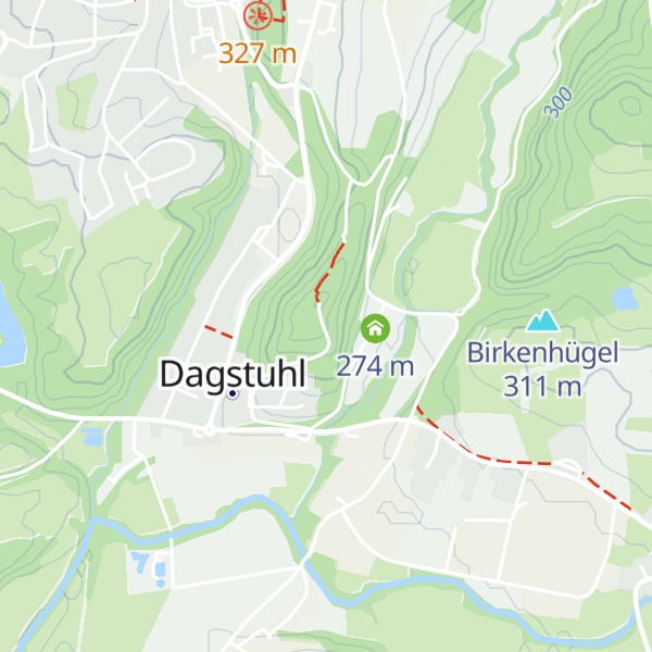 Map of Lasalle Hütte