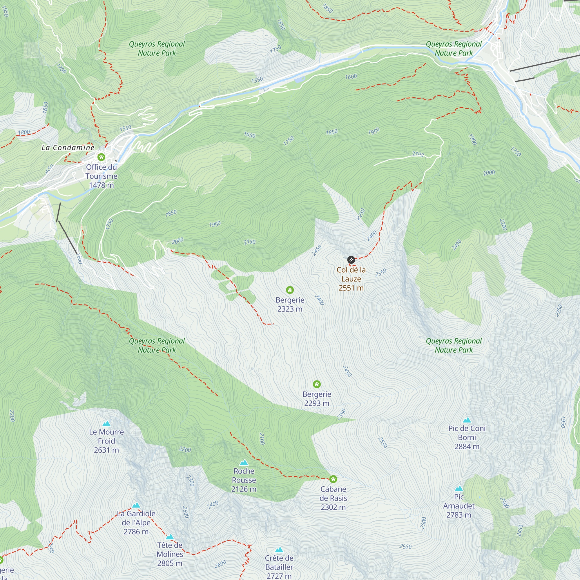 Bergerie map