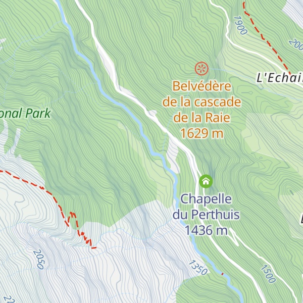 Map of Barrage de la Raie