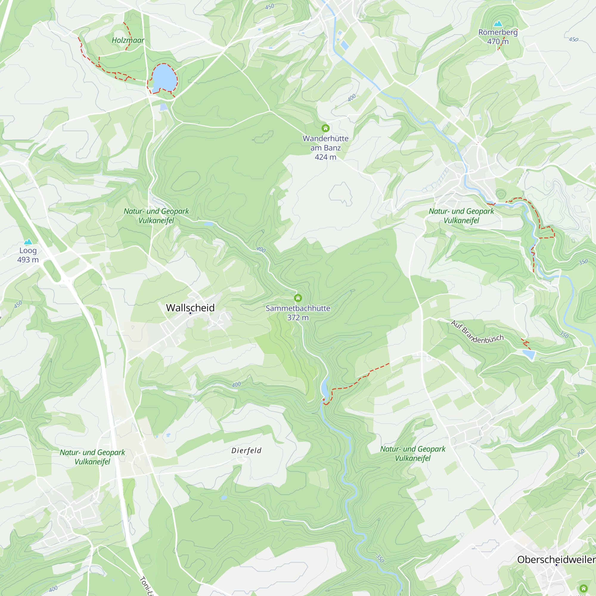 Sammetbachhütte map