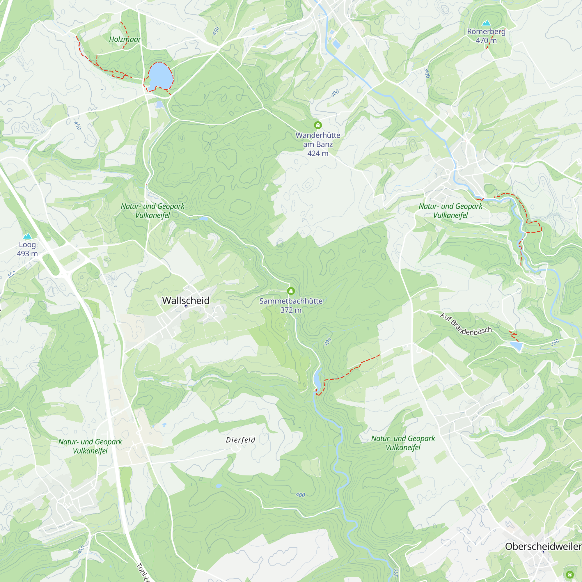 Sammetbachhütte map