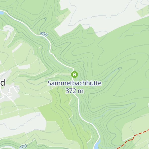 Map of Sammetbachhütte
