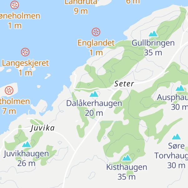 Map of Dalåkerhaugen