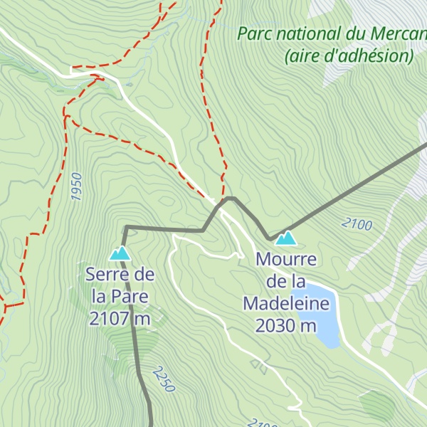 Map of Rifugio della pace