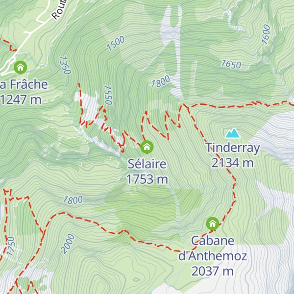 Map of Sélaire