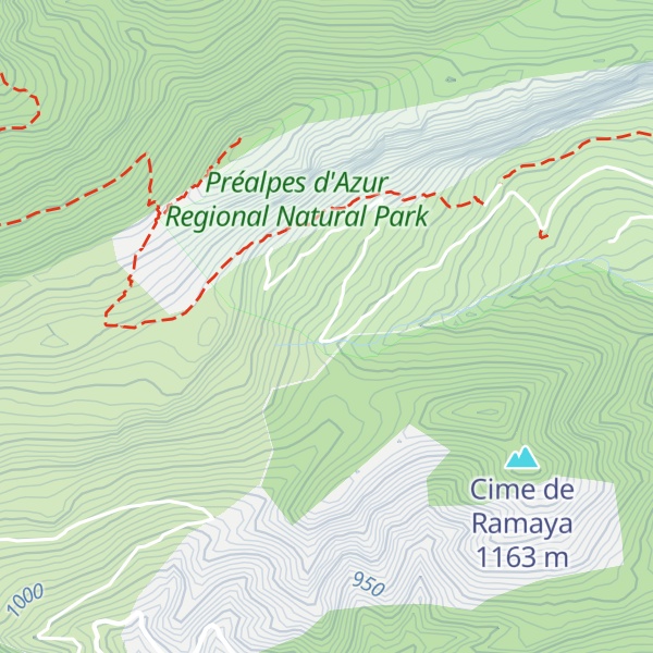 Map of La Costa Jomas