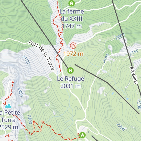 Map of Le Refuge