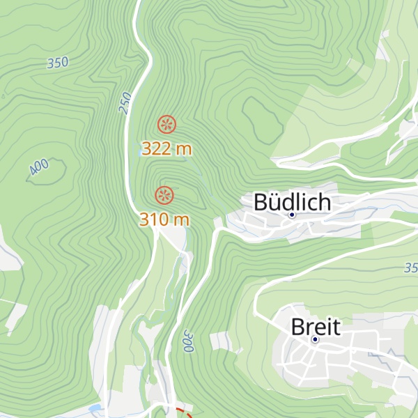 Map of Jos-Nisius-Hütte