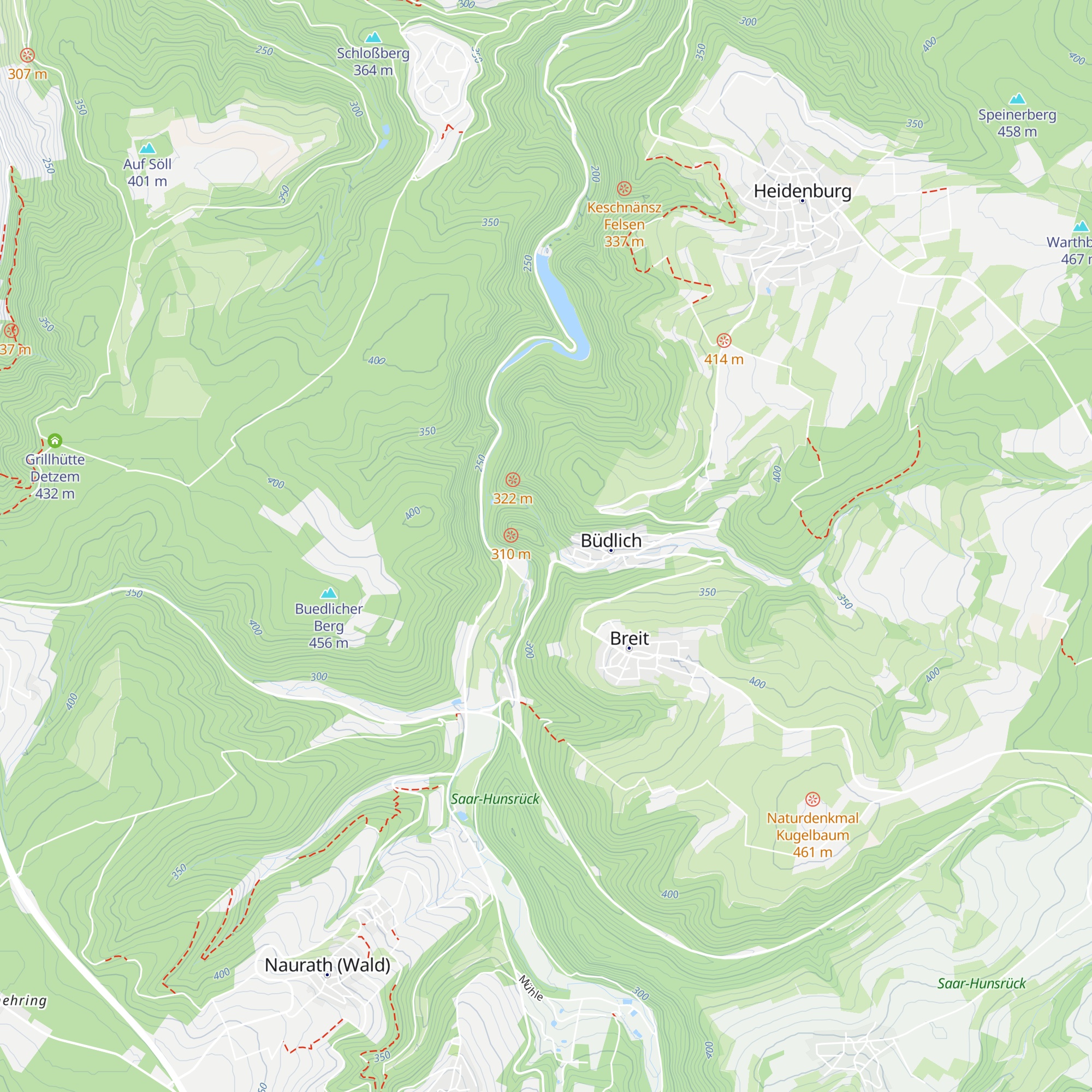 Jos-Nisius-Hütte map