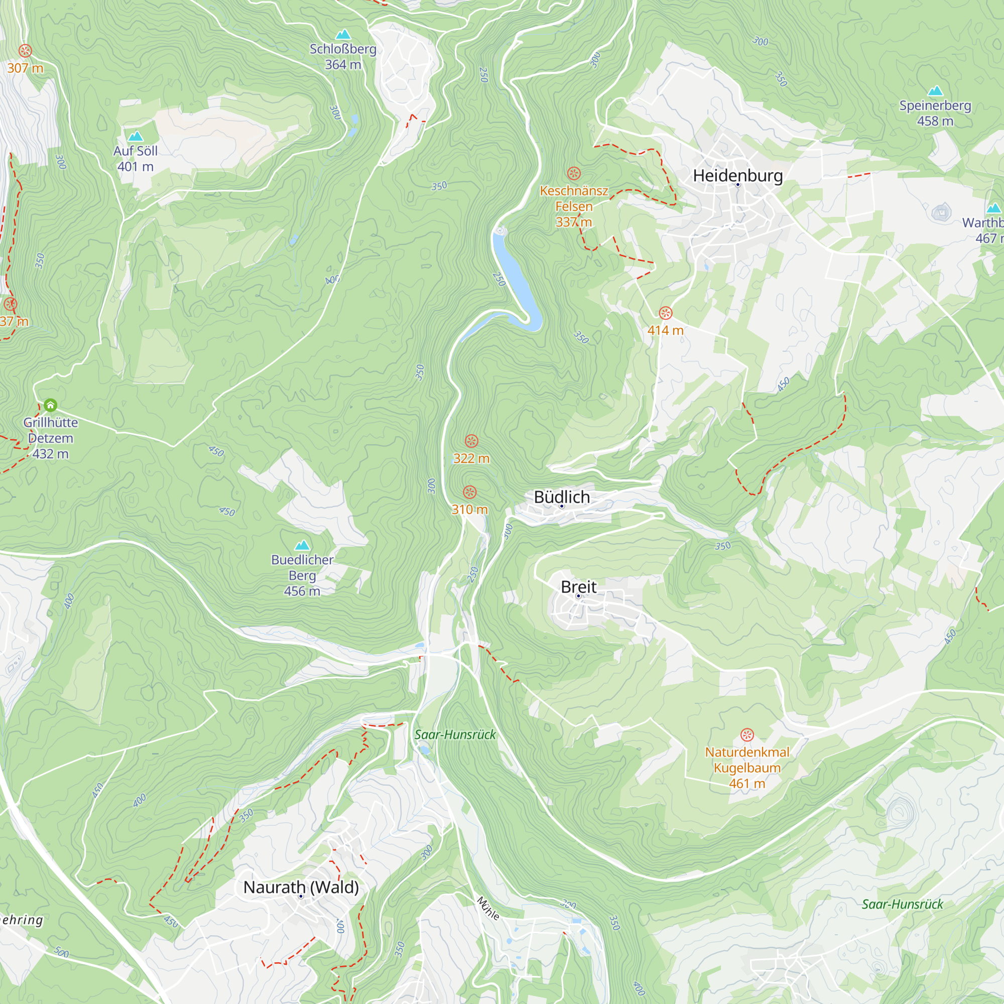 Jos-Nisius-Hütte map