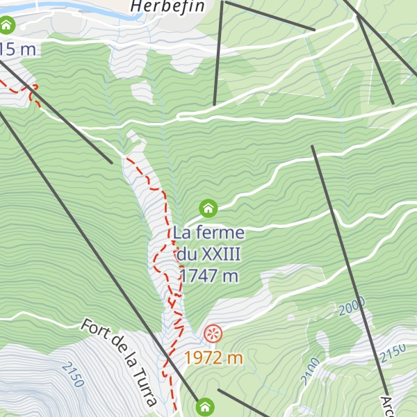 Map of La ferme du XXIII