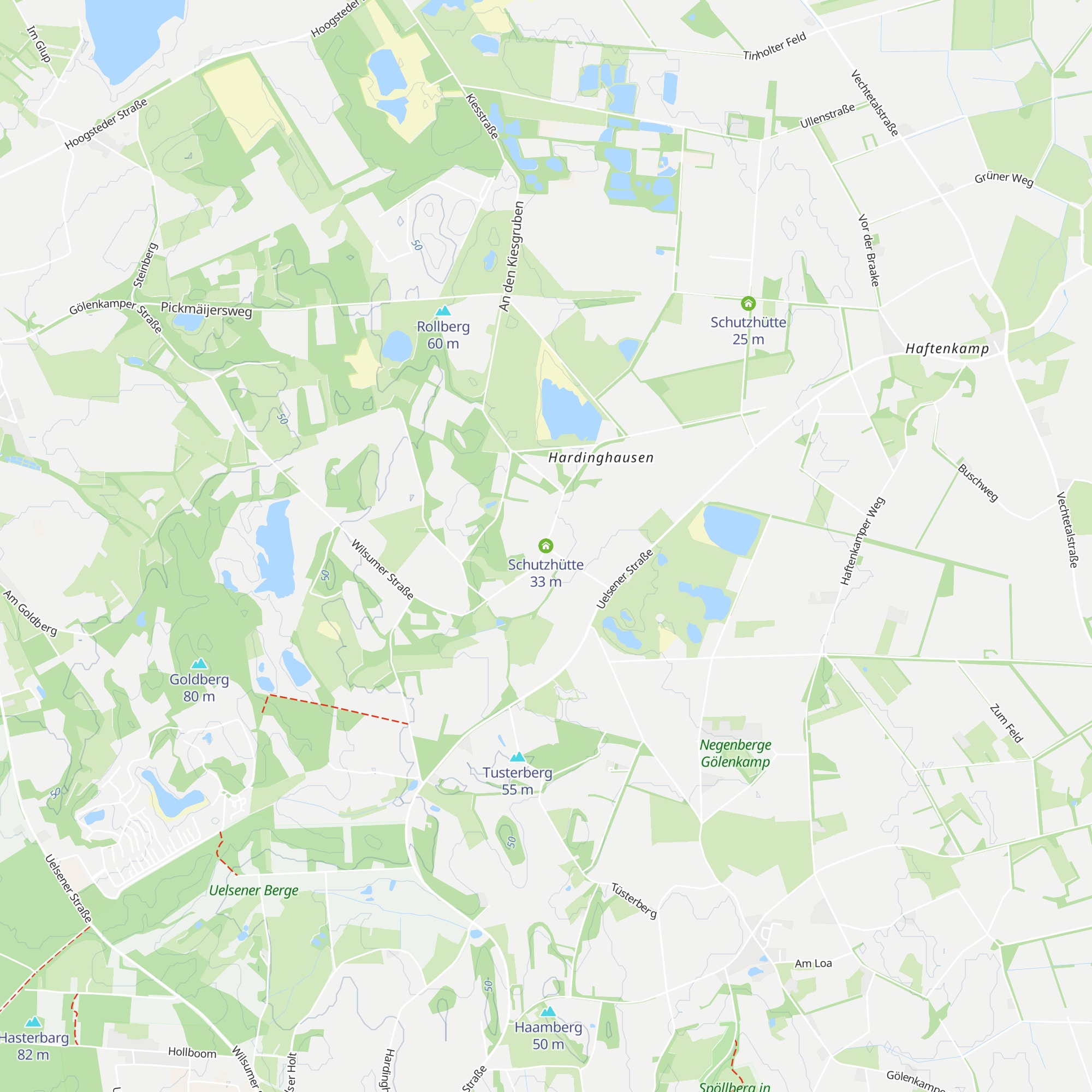 Schutzhütte map