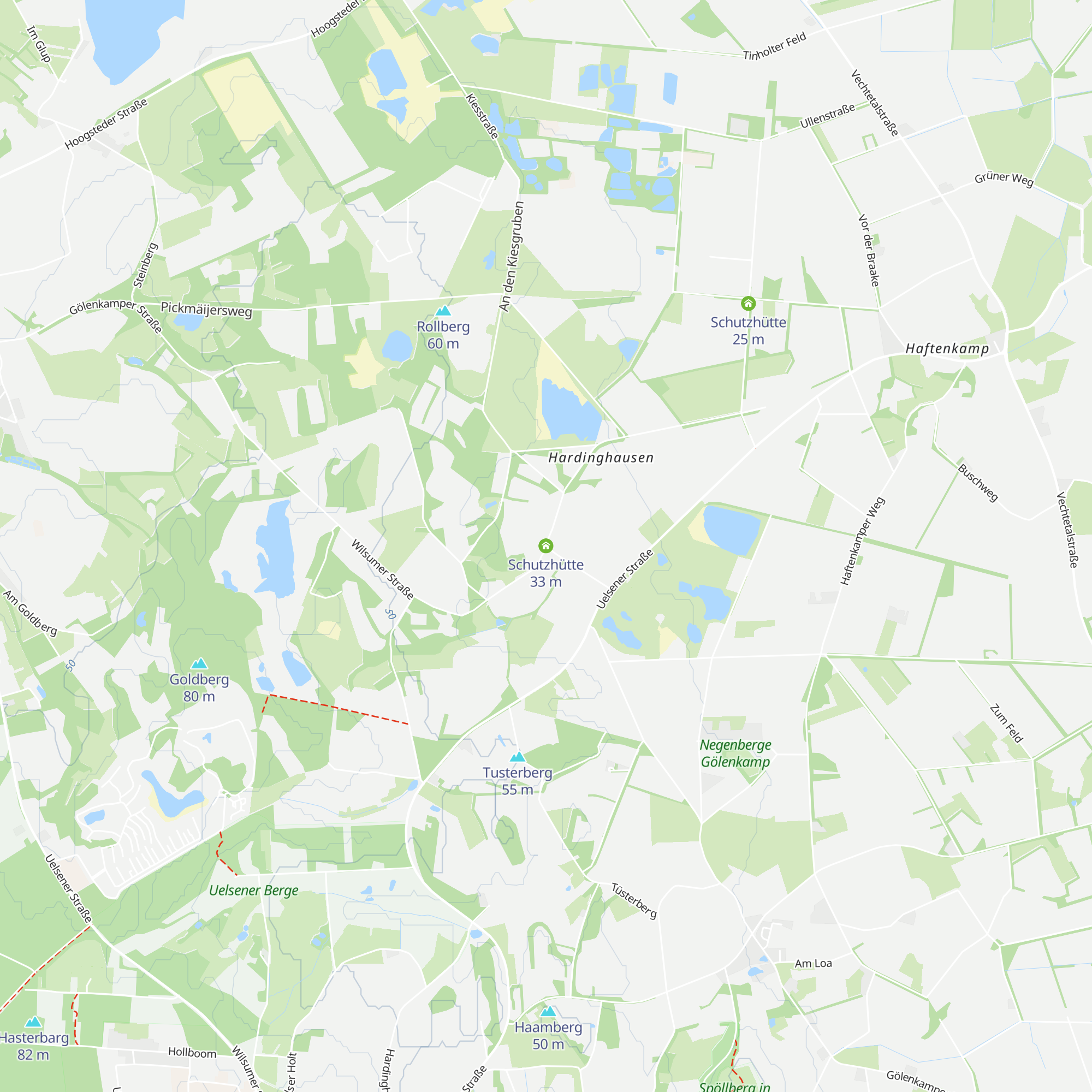 Schutzhütte map