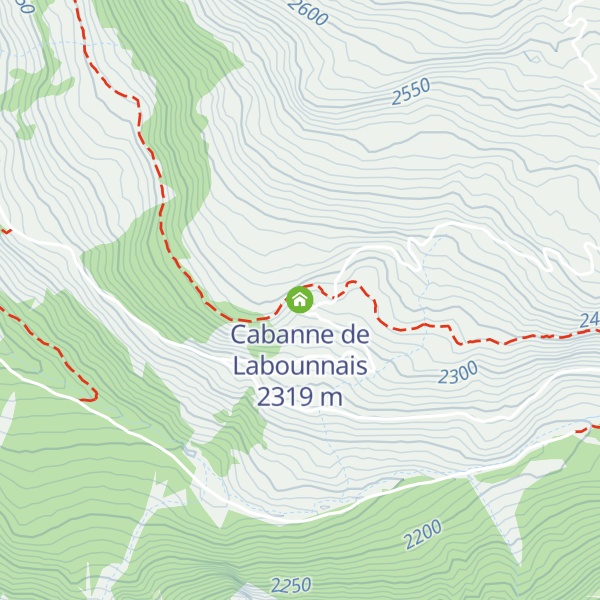 Map of Cabanne de Labounnais
