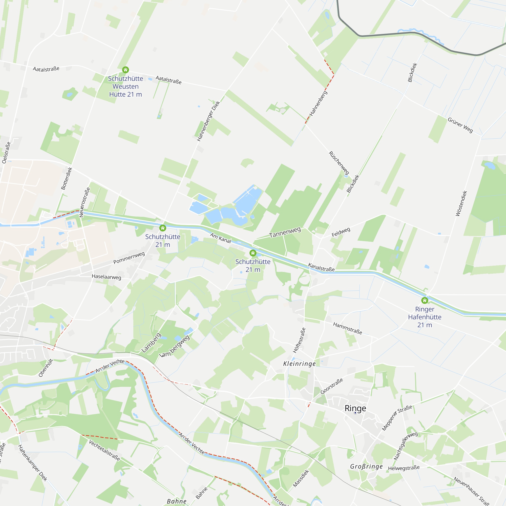Schutzhütte map