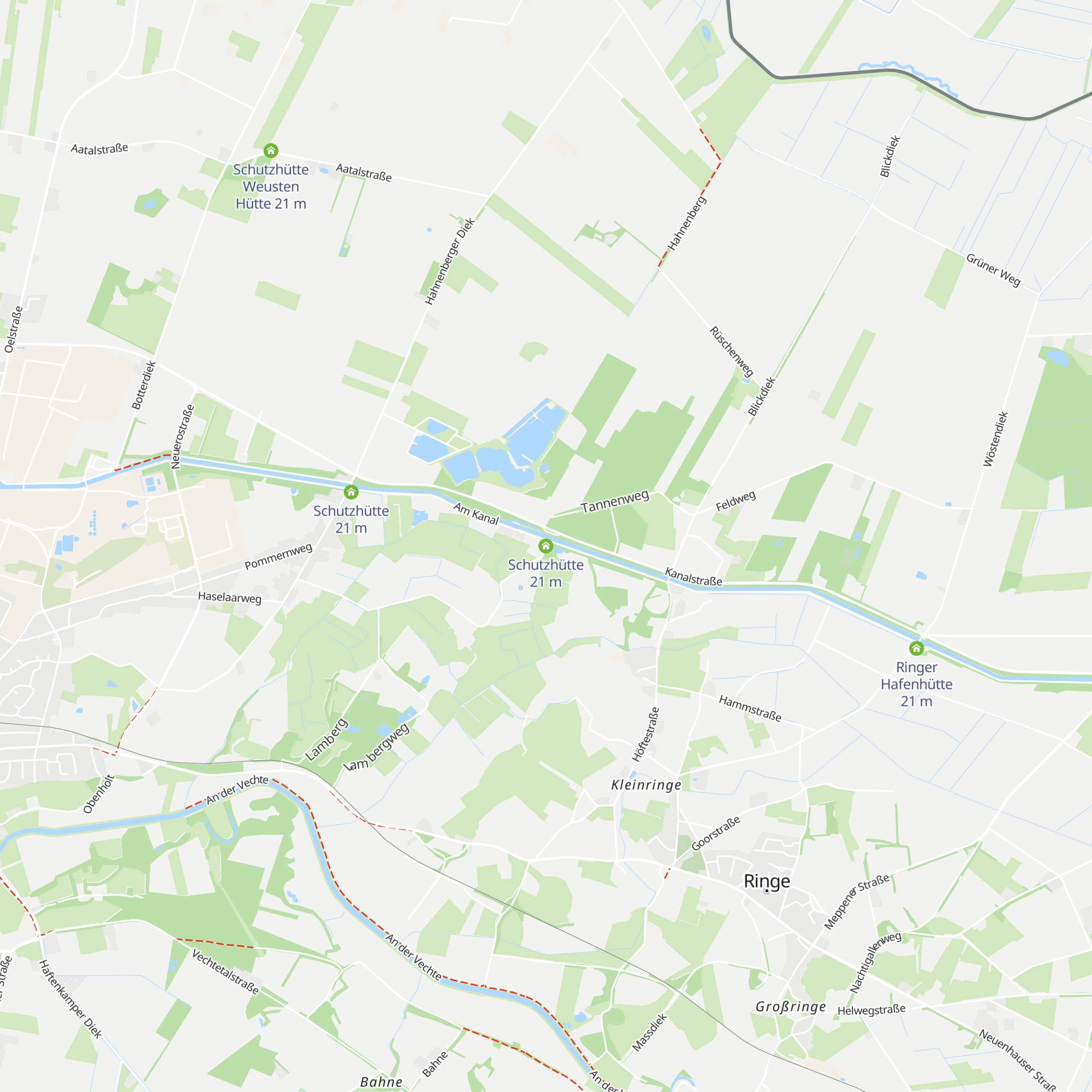 Schutzhütte map