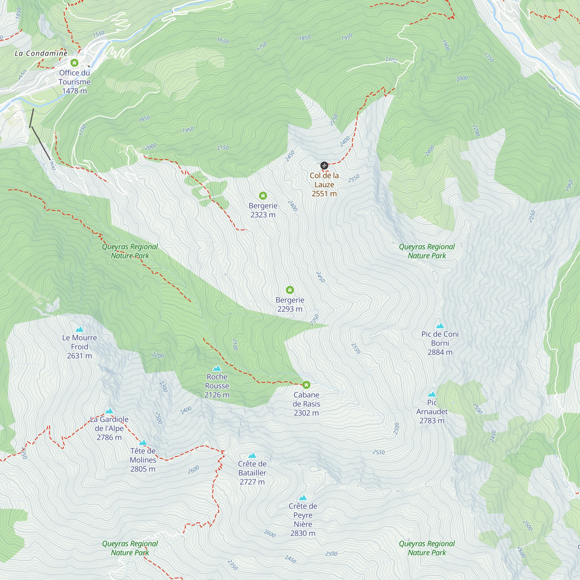 Bergerie map
