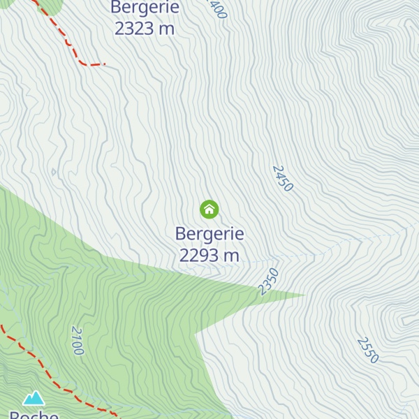 Map of Bergerie