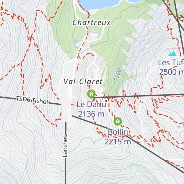 Map of Le Plante De Bâton
