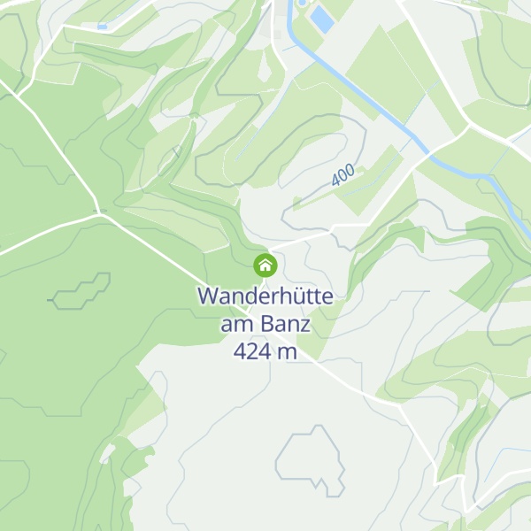 Map of Wanderhütte am Banz