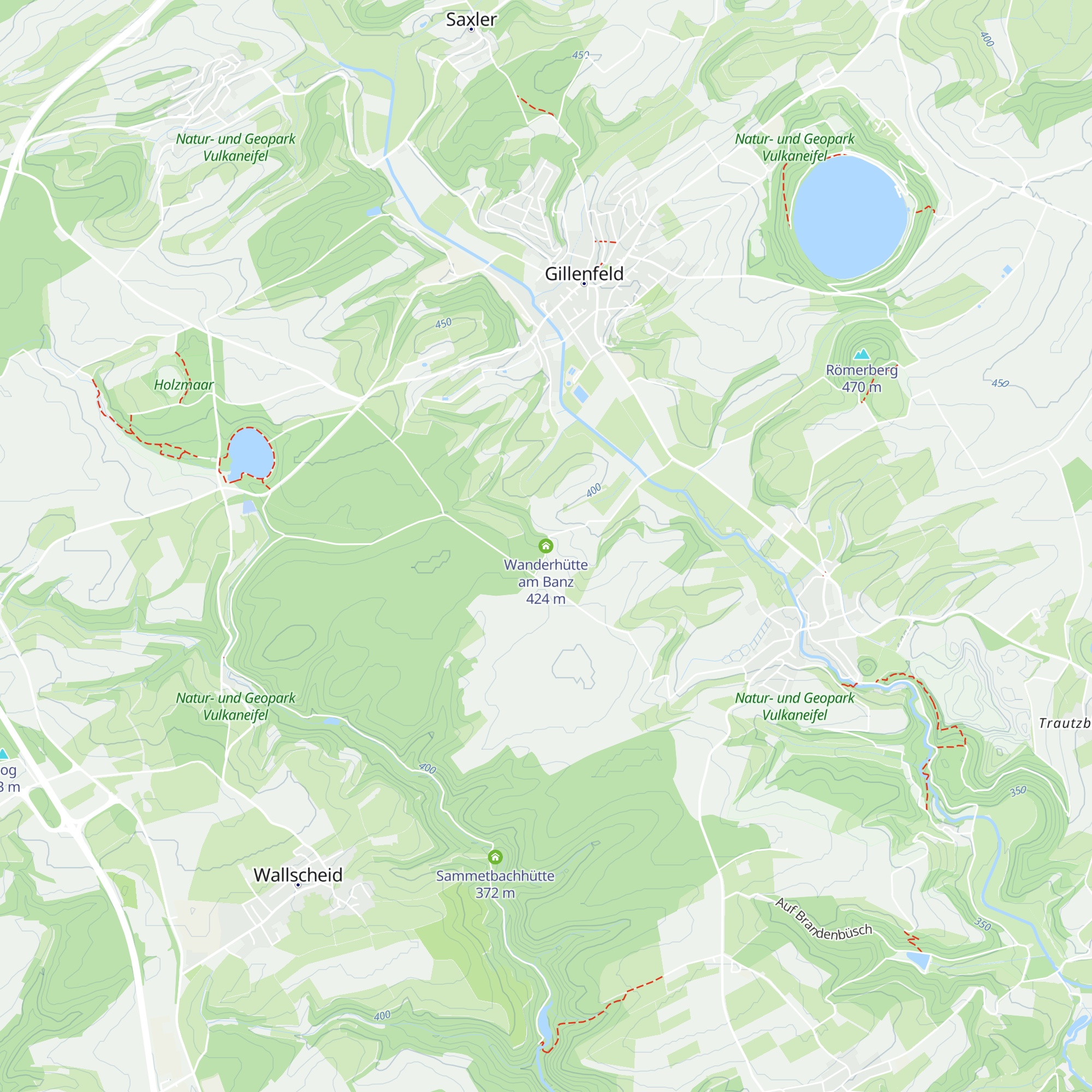 Wanderhütte am Banz map