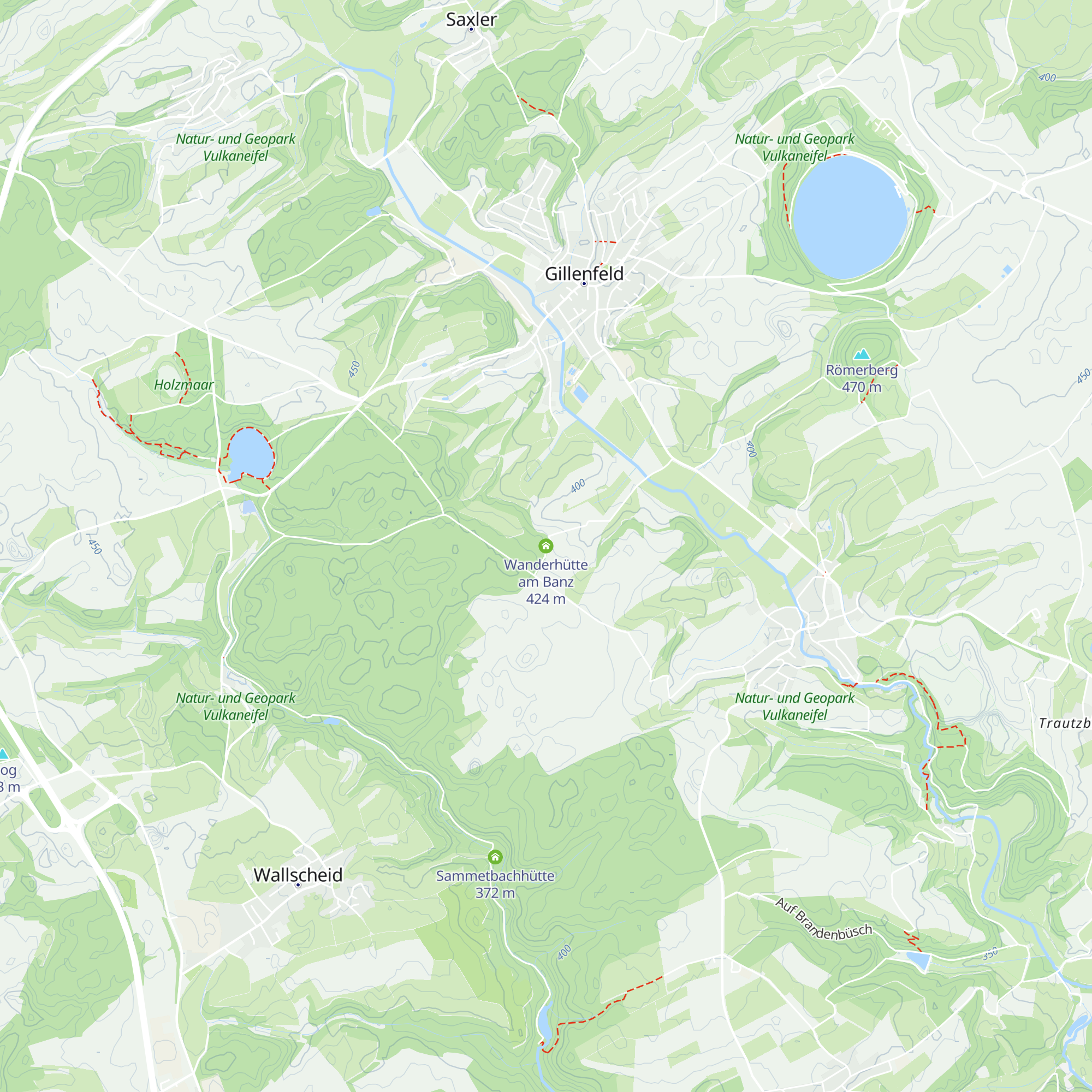Wanderhütte am Banz map
