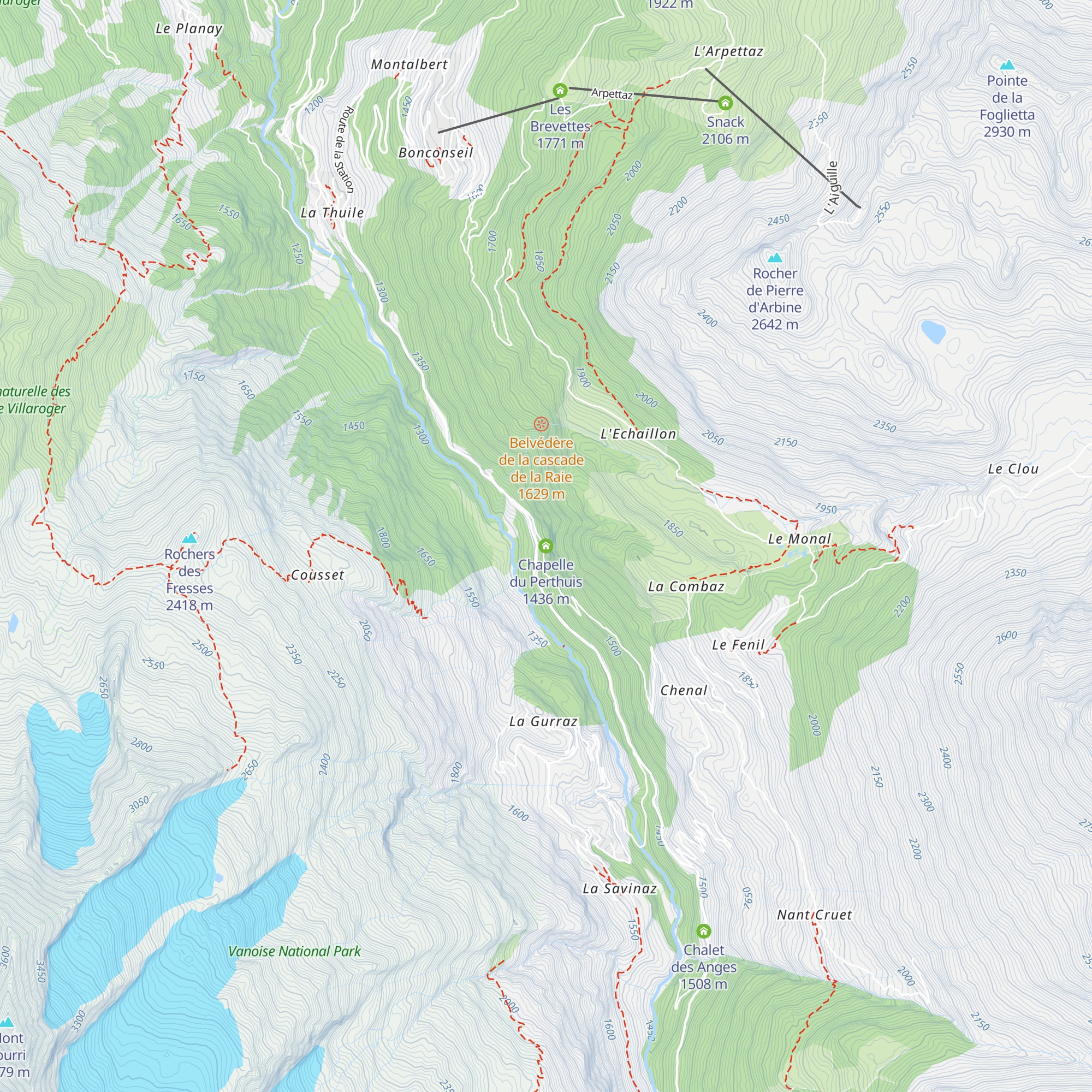 Chapelle du Perthuis map