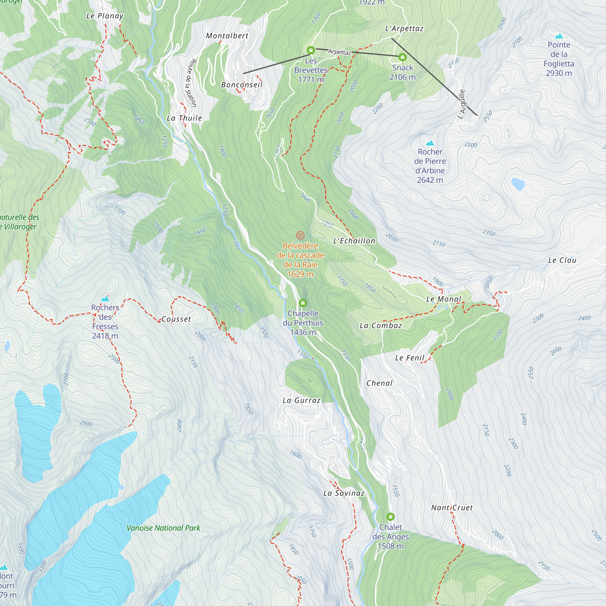 Chapelle du Perthuis map