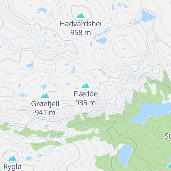 Map of Flædde