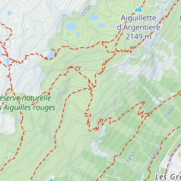 Map of Châlet des Chéserys