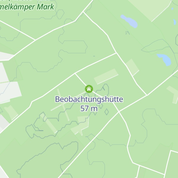 Map of Beobachtungshütte