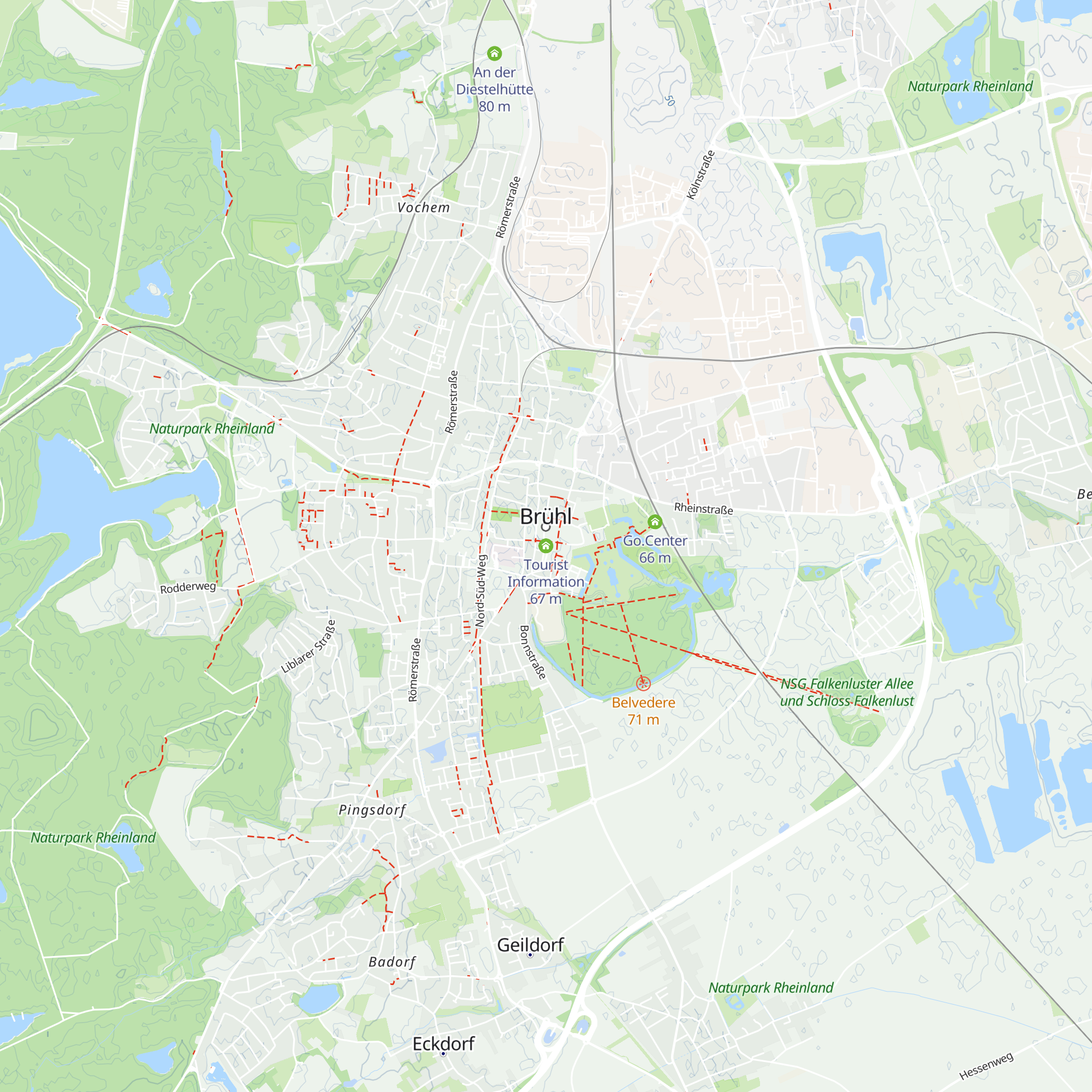 Tourist Information map