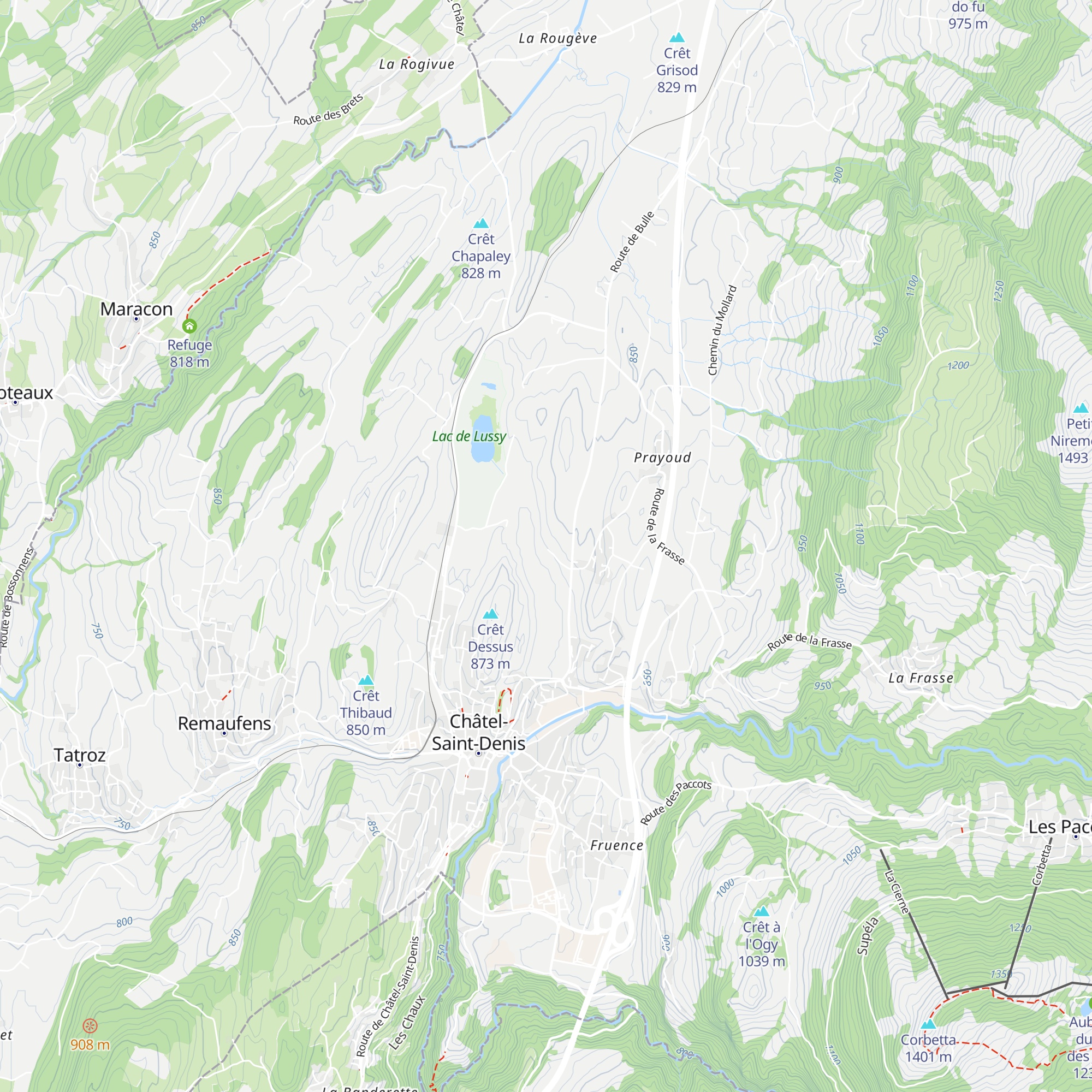 Ferme domaniale de la Rota map