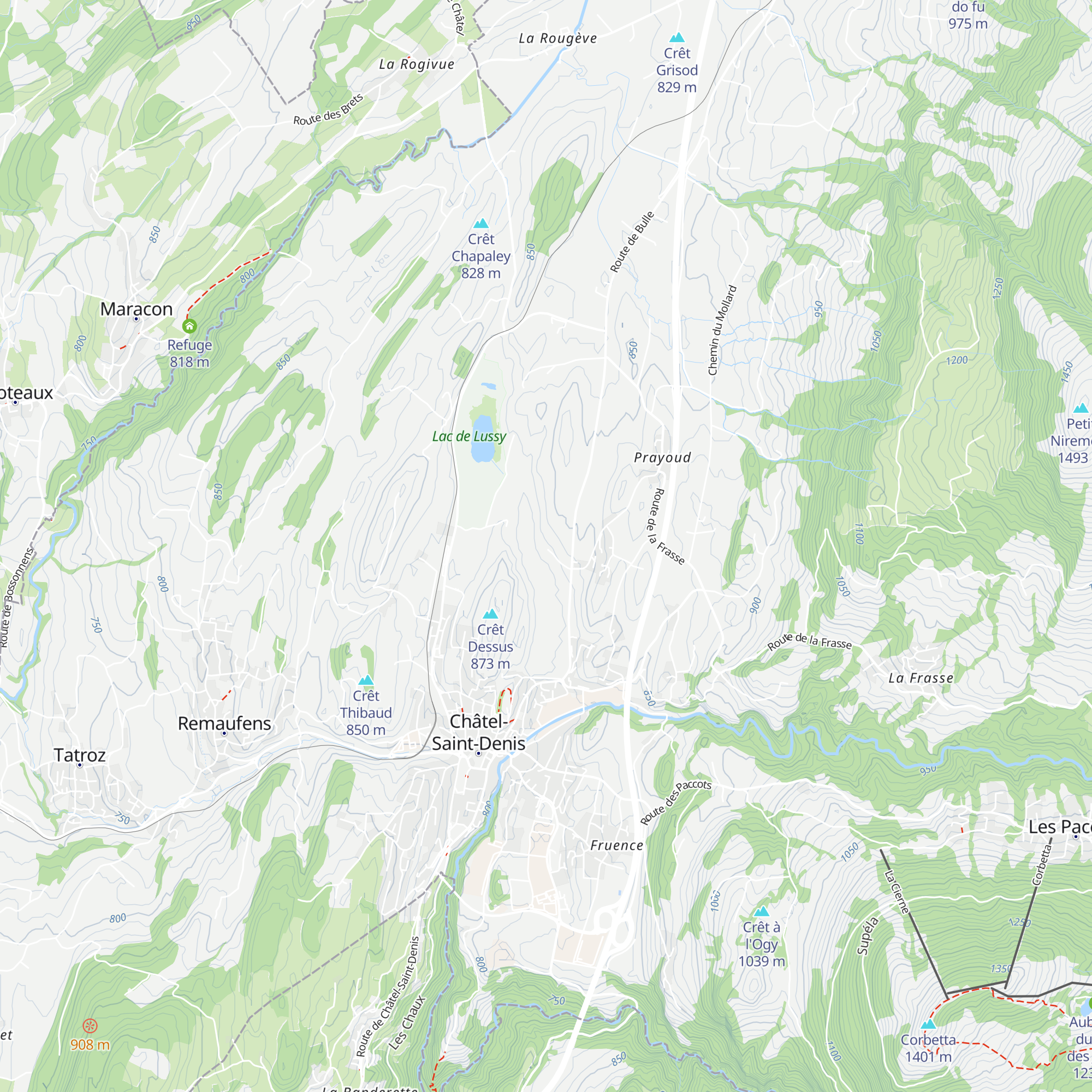 Ferme domaniale de la Rota map