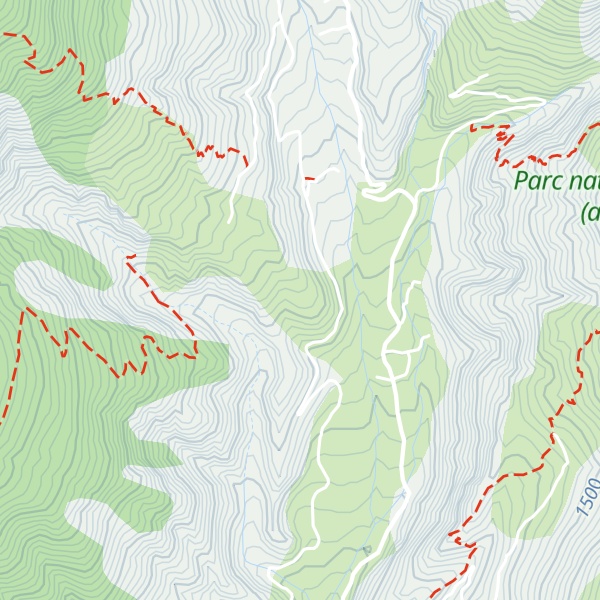 Map of Gite d'Aliege