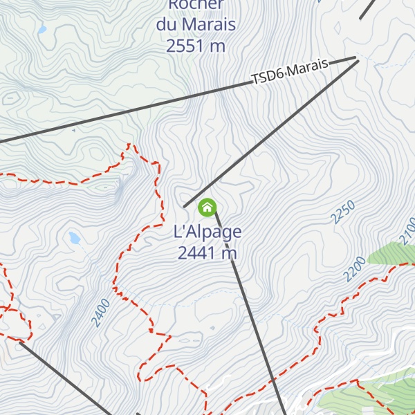 Map of L'Alpage