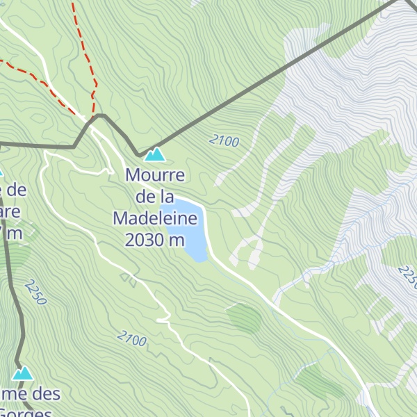 Map of Ristorante Bar Del Lago