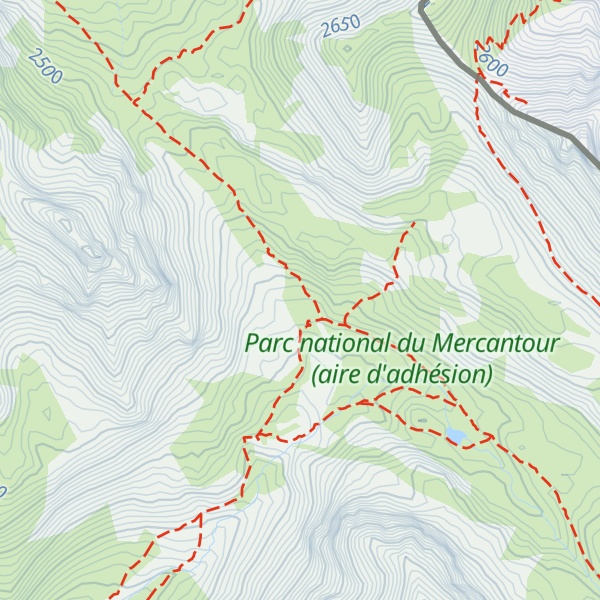 Map of Bergerie de l'Oronaye