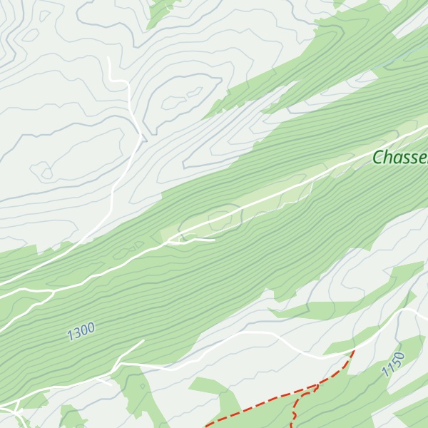 Map of Mont d'Amin