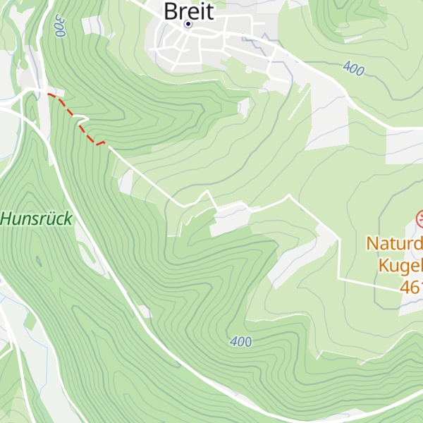 Map of Grillhütte Breit
