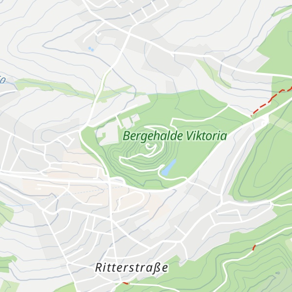 Map of Bergehalde Viktoria