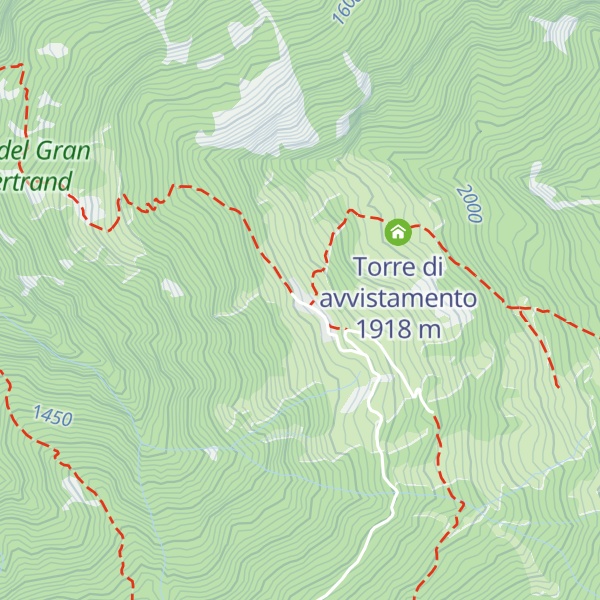 Map of Rifugio alpino Daniele Arlaud