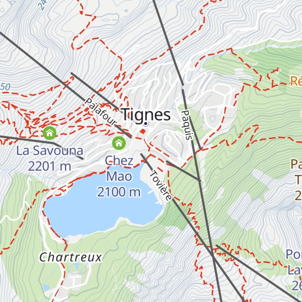 Map of Le Lavanna