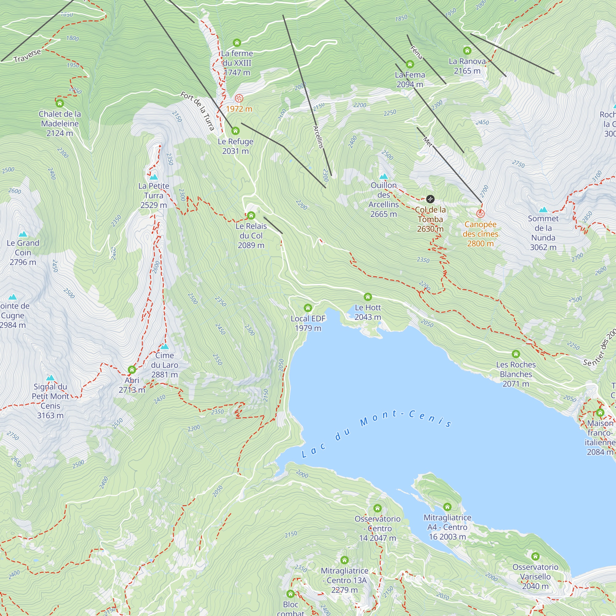 Local EDF map