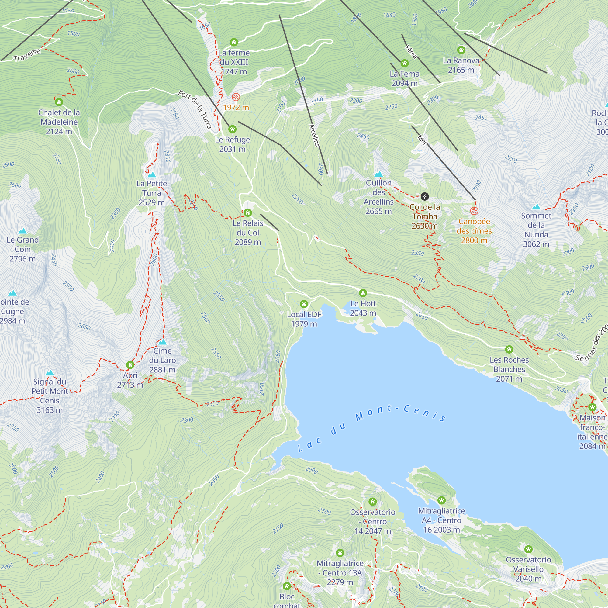 Local EDF map