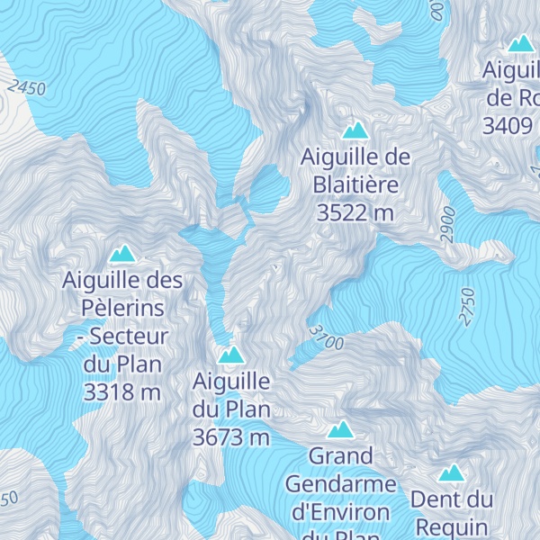 Map of Caïman - Pointe de l"Épiney