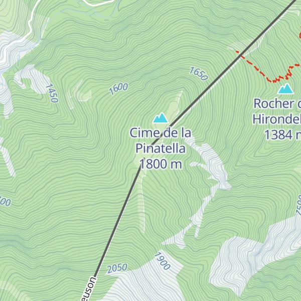 Map of Le Grizzly