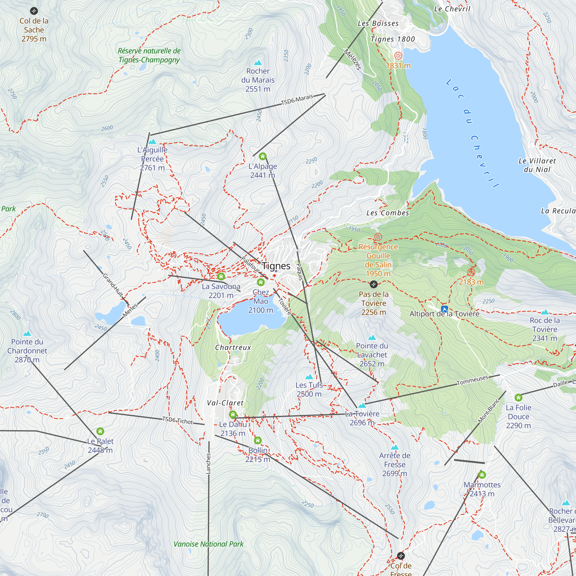 Wanaka Crêperie map