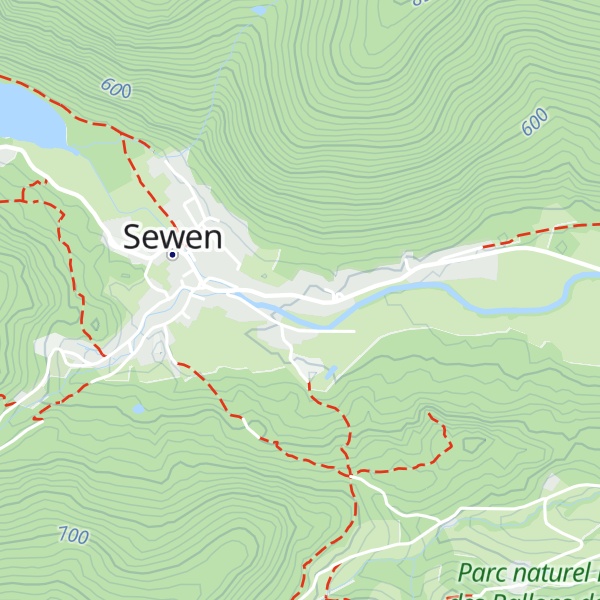 Map of Gîte La Fontaine