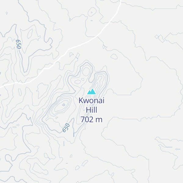 Map of Kwonai Hill